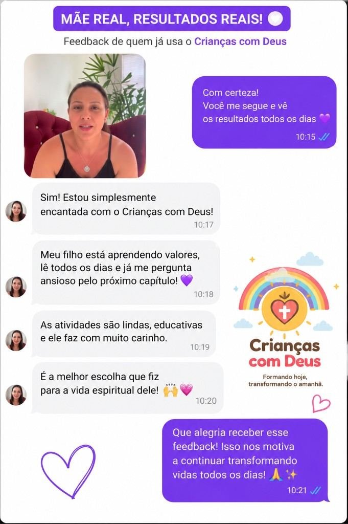 Depoimento: mãe encantada com valores, leitura diária e o próximo capítulo